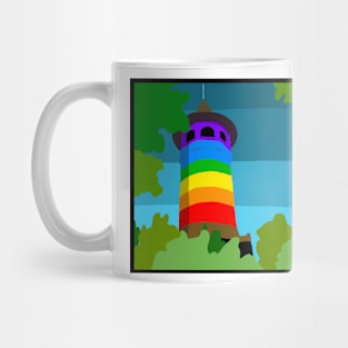 Witch's Hat Tower Pride Mug